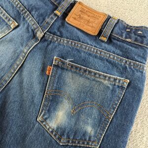 Vintage 90s Levis Orange Tab Jeans Mens 31 (Fits 28x30) Blue Wallet Fade Canada